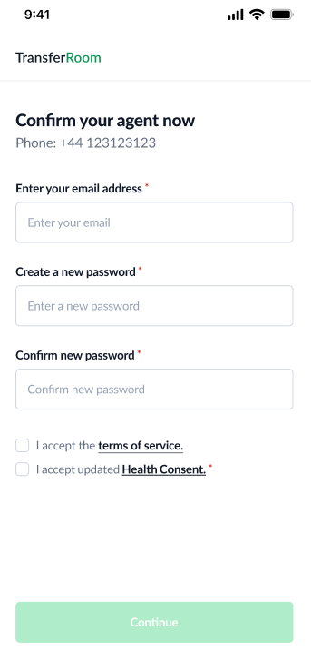 Player Account How to set up my account as a player